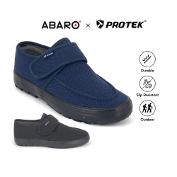 ABARO Comfy Slip Resistant Protek Men Shoes Sneakers CVA754B2 Thick Rubber Insole